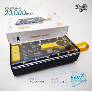 Power Bank 20,000mAh with Lithium Battery