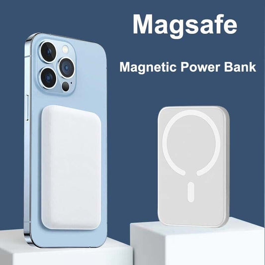 Power Bank, Apple MagSafe Wireless 5000mAh, 20W Fast Charging & Master Copy